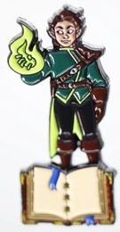 Lost Tome of Heroes: Elf Warlock Pin