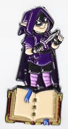 Lost Tome of Heroes: Gnome Rogue Pin