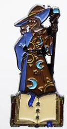 Lost Tome of Heroes: Human Wizard Pin