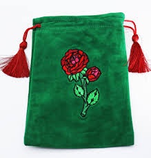 Dice Bag: Dice Rose