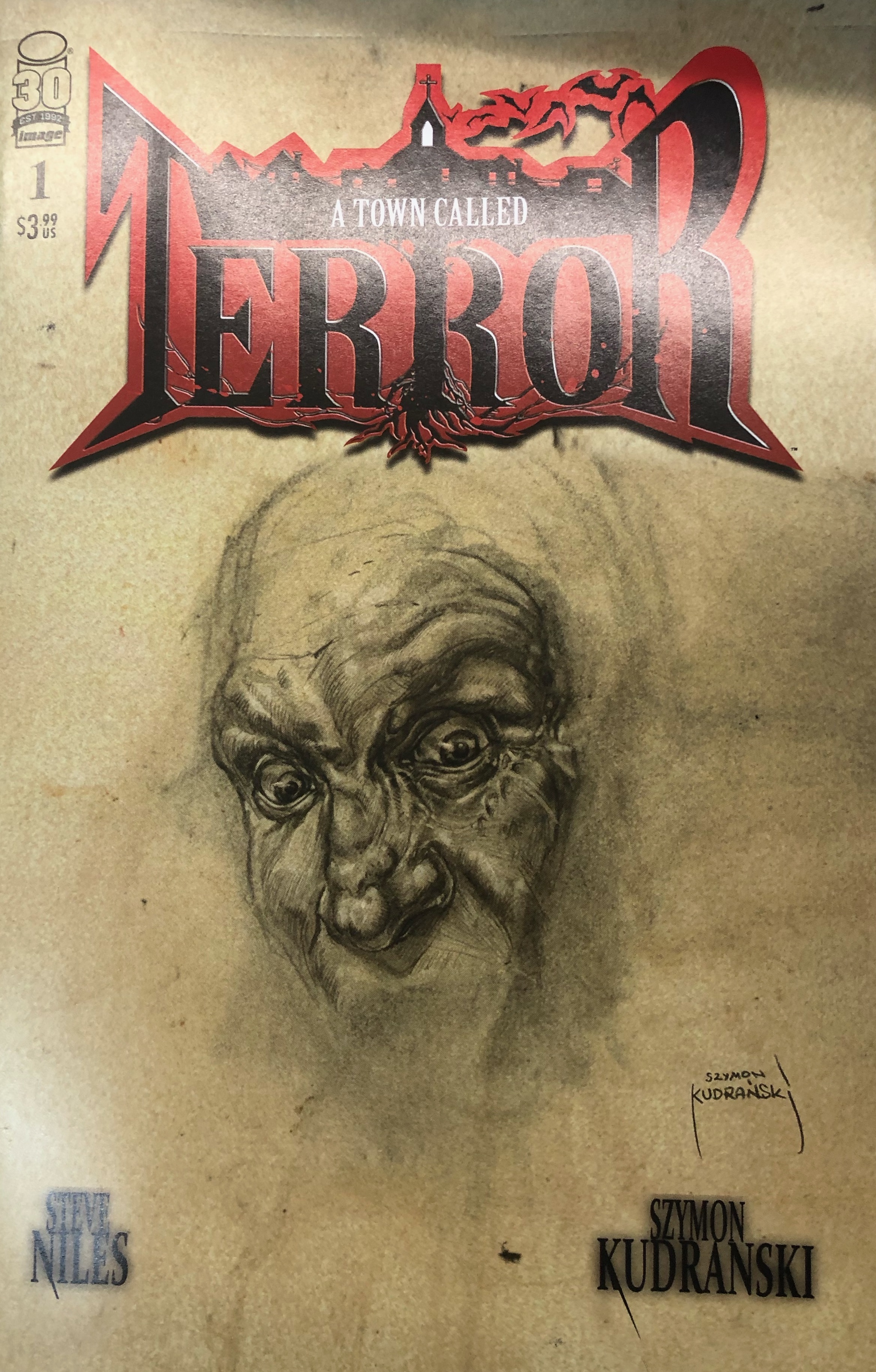 A Town Called Terror no. 1 (2022 Series) (Thank You Variant)