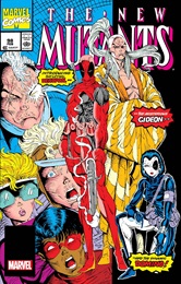 The New Mutants #98 Facsimile Poster