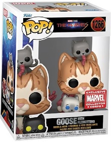 Funko Pop: Marvel: The Marvels: Goose with Flerkittens (1266) - Used