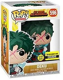 Funko Pop!: Animation: My Hero Academia: Deku (596) (Full Cowl) (Entertainment Earth Exclusive) - Used