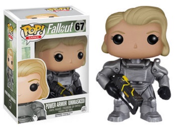 Funko POP: Fallout : Power Armor (Unmasked) (67)  - USED