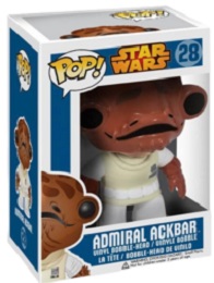 Funko POP!: Star Wars: Admiral Ackbar (28) - USED