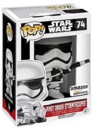 funko POP!: Star Wars: First Order Stormtrooper (74) - USED