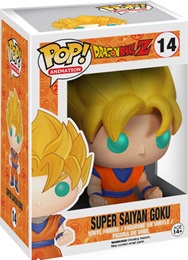 Funko POP: Animation: Dragon Ball Z: Super Saiyan Goku (Not Glow in the Dark) (14) - USED