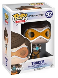 Funko Pop: Games: Overwatch: Tracer (92) - USED