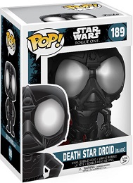 Funko Pop: Star Wars: Rogue One: Death Star Droid (Black) (189) - Used