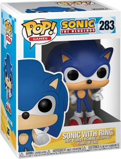 Funko Pop! Games: Sonic: Sonic with Ring (283)