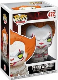 Funko Pop! Movies: IT: Pennywise with Boat (472) - Used