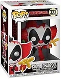 Funko Pop: Marvel: Clown Deadpool (322) - Used
