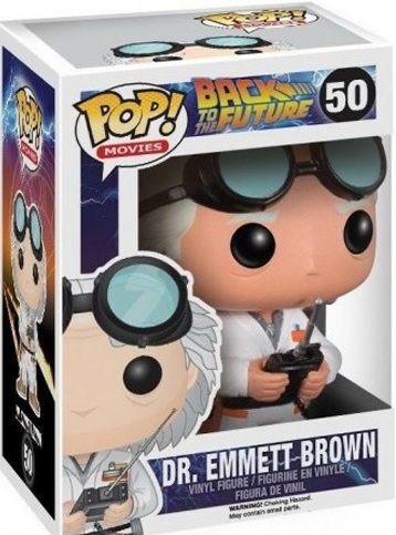 Funko Pop! Movies: Back to the Future: Dr. Emmet Brown (50)