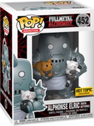 Funko Pop: Animation: Fullmetal Alchemist: Alphonse Elric (with kittens) (452) - Used
