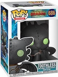 Funko Pop: Movies: How To Train Your Dragon 3: Toothless (686) - Used