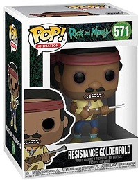 Funko Pop! Animation: Rick and Morty: Resistance Goldenfold (571)