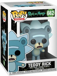 Funko Pop! Animation: Rick and Morty: Teddy Rick (662) - Used