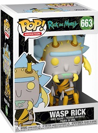 Funko Pop! Animation: Rick and Morty: Wasp Rick (663) - Used