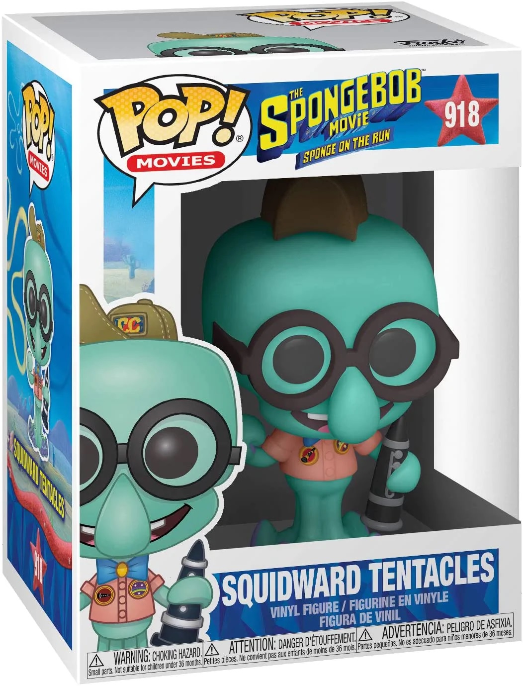 Funko POP: Movies: Sponge on the Run: Squidward Tentacles (918)
