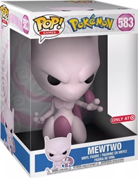 Funko Pop: Games: Pokemon: Mewtwo (10inch) (583) - Used
