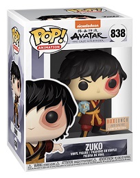 Funko Pop: Animation: Avatar The Last Airbender: Zuko (838) - Used