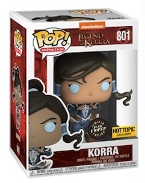 Funko Pop: Animation: The Legend of Korra: Korra (Glow Chase) (801) - Used