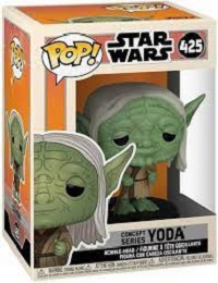 Funko Pop! Star Wars: Concept Series Yoda (425) - Used