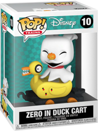 Funko Pop: Trains: The Nightmare Before Christmas: Zero in Duck Cart (10) - Used