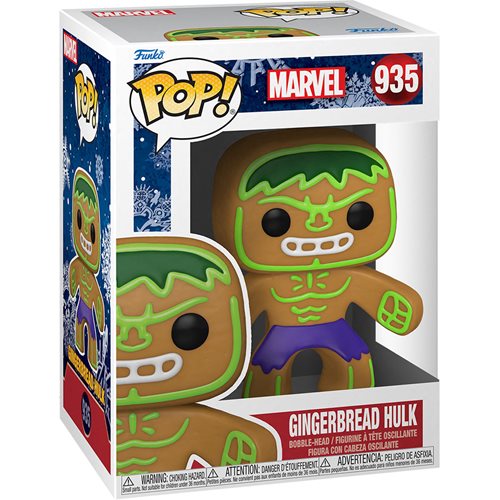Funko POP: Marvel: Holiday: Gingerbread Hulk (935)