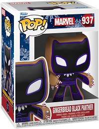 Funko POP: Marvel: Holiday: Gingerbread Black Panther (937)