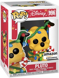 Funko Pop: Disney: Pluto (Christmas Lights) (996) - Used