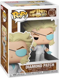 Funko Pop: Marvel: Infinity Warps: Diamond Patch (861) - Used