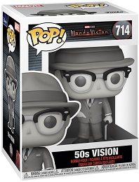Funko Pop: Marvel: WandaVision: Vision 50s (714) - Used