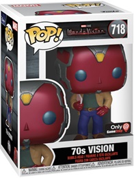 Funko Pop: Marvel: WandaVision: Vision 70s (718) - Used