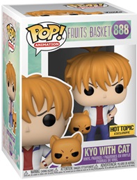 Funko Pop: Animation: Fruits Basket: Kyo with Cat (888) - Used