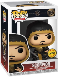 Funko POP: Movies: Mortal Kombat: Scorpion (1055) - Chase