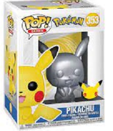 Funko Pop! Games: Pokemon: Pikachu (SV/MT) (353) - Used