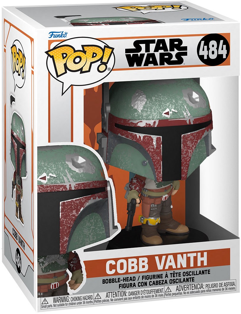 Funko Pop! Star Wars: Mandalorian: Cobb Vanth (484)