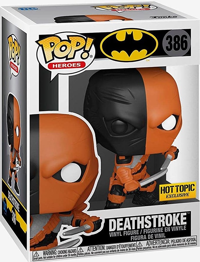 Funko Pop Heroes: Batman: Deathstroke (386) - Used