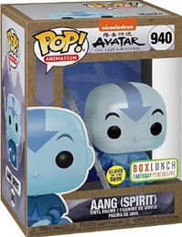 Funko Pop: Animation: Avatar the Last Airbender: Aang (Spirit) (Glow) (940) - Used
