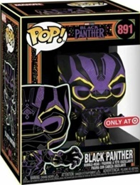 Funko Pop: Marvel: Black Panther (Blacklight) (891) - Used