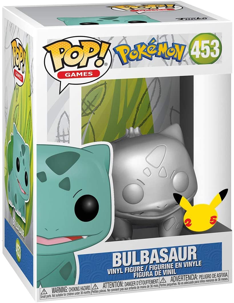Funko Pop: Games: Pokemon - Bulbasaur (SV/MT) (453)