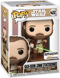 Funko Pop! Star Wars: Qui-Gon Jinn (Tatooine) (422) - Used