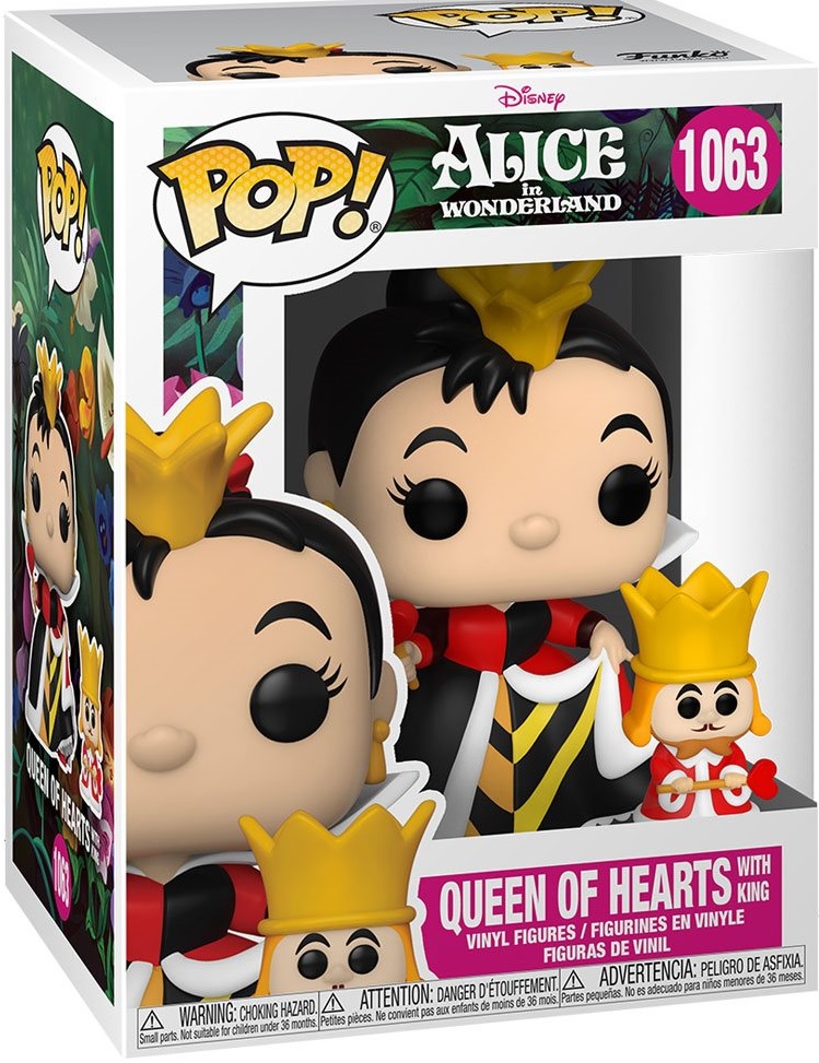 Funko Pop and Buddy: Disney: Alice in Wonderland 70th: Queen with King (1063)