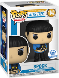 Funko Pop: Television: Star Trek: Spock with Cat (1142) - Used