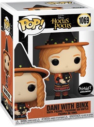 Funko Pop: Disney: Hocus Pocus: Dani with Binx (1069) - Used