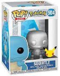 Funko Pop! Games: Pokemon: Squirtle (SV/MT) (504) - Used