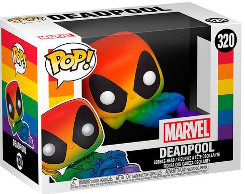 Funko Pop: Marvel: Pride: Rainbow Deadpool (320)