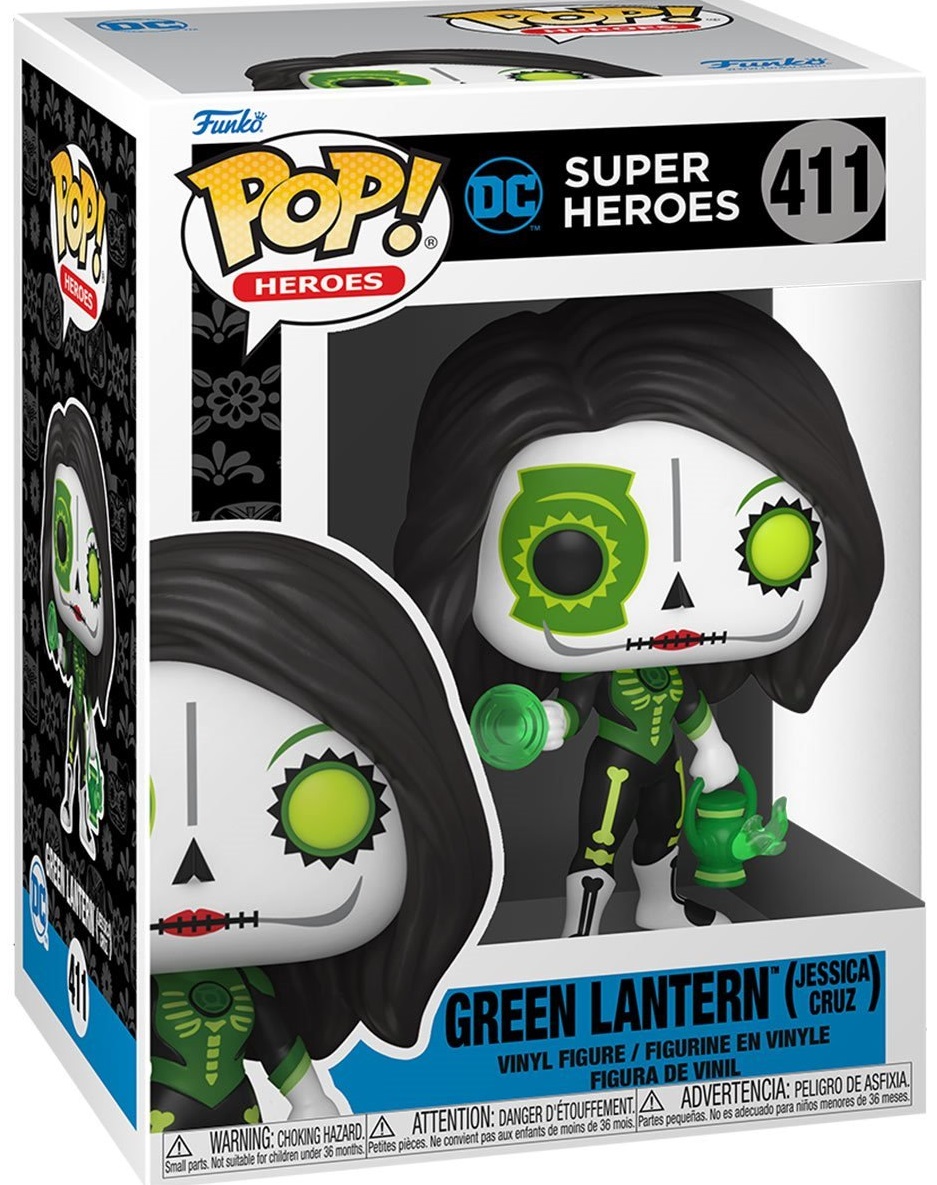 Funko Pop Heroes: Dia de los DC- Green Lantern (Jessica	) w Protector (411)
